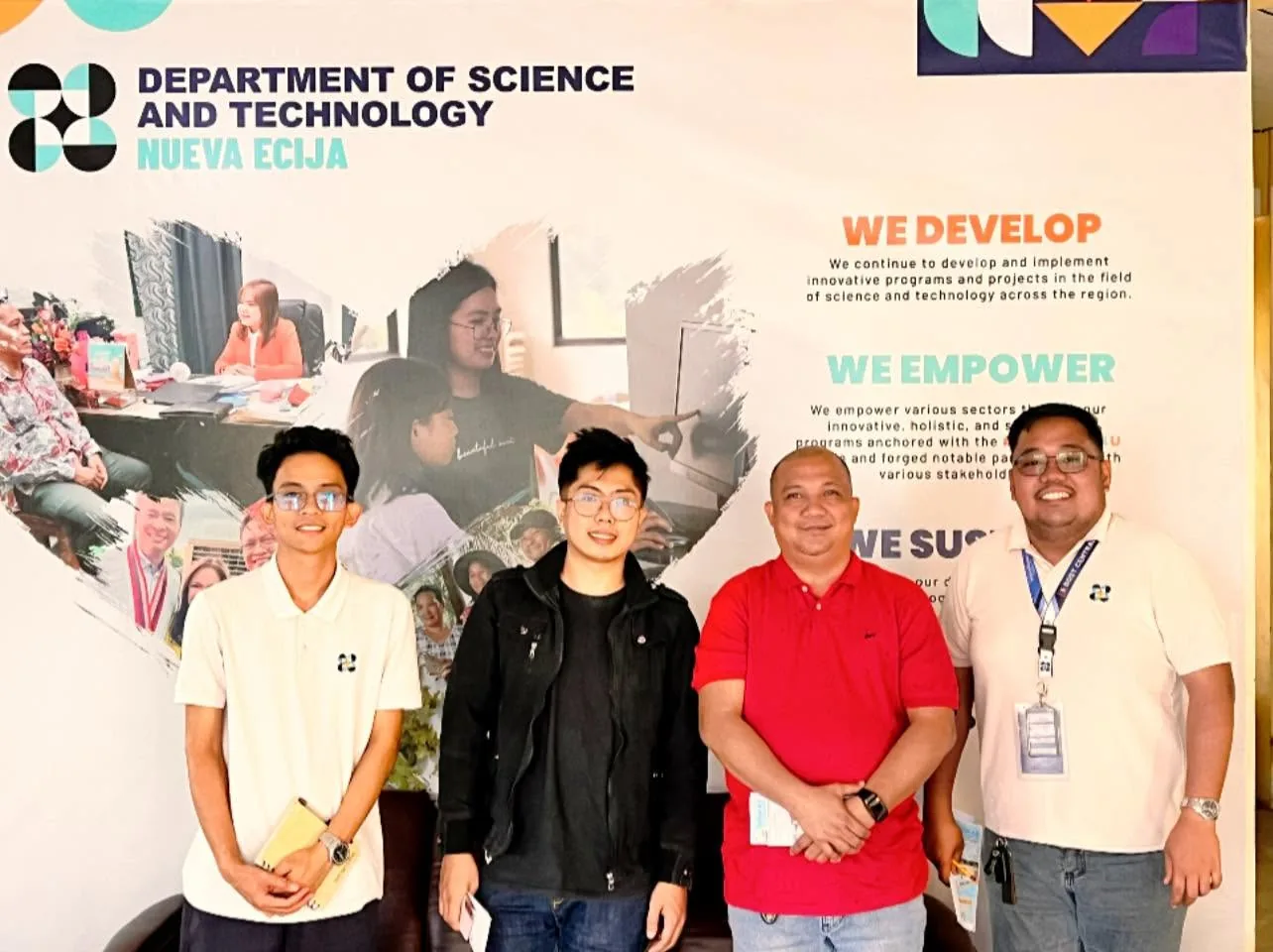 Nueva Technology at a client meeting or event