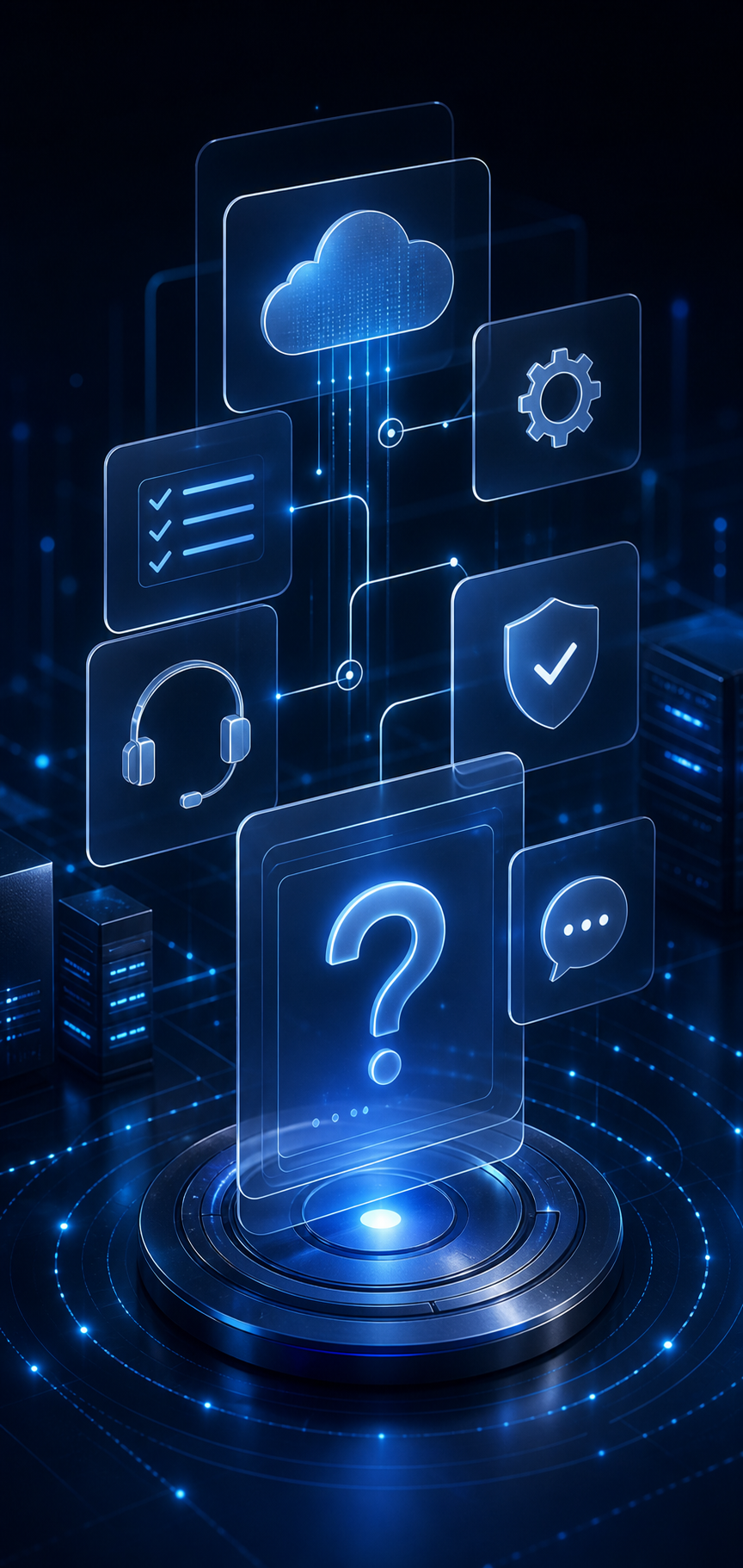 Abstract software support and reliability system visual