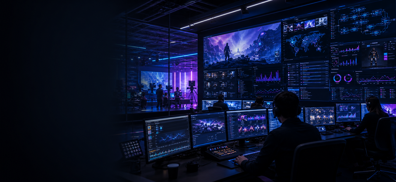 Media and gaming software operations studio