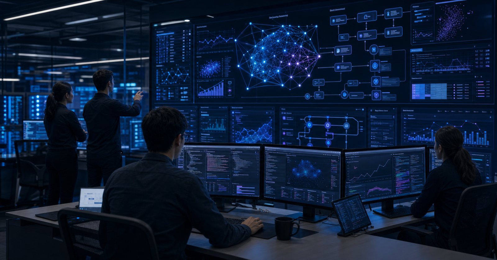 AI & Machine Learning service visual