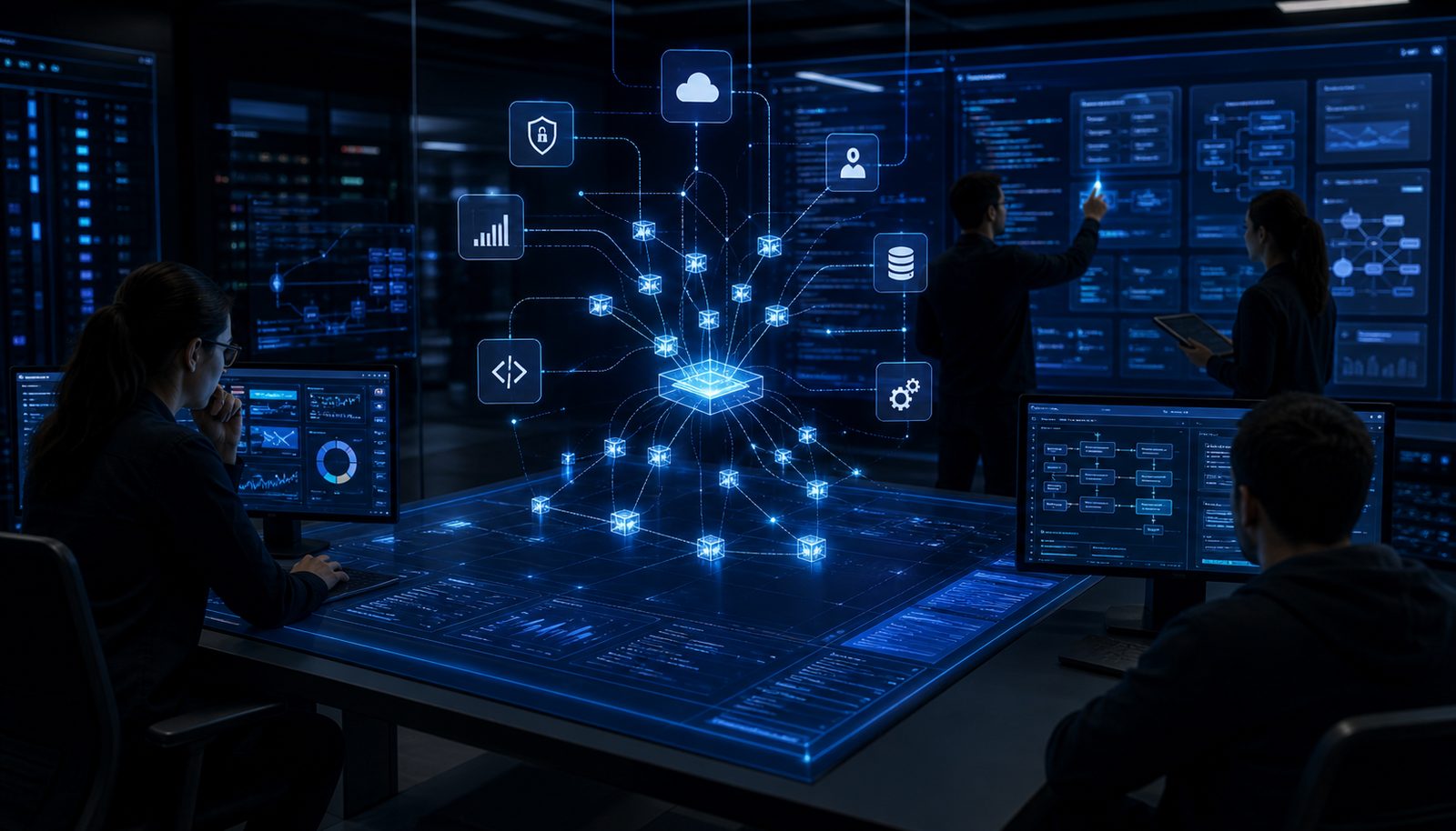 API & Integrations service visual