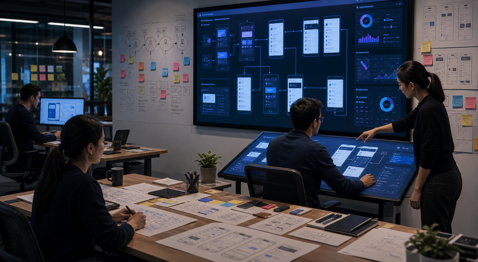 UI/UX Design service visual